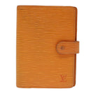 LOUIS VUITTON Epi Agenda PM Day Planner Cover Orange Mandarin R2005H Auth 69174-13