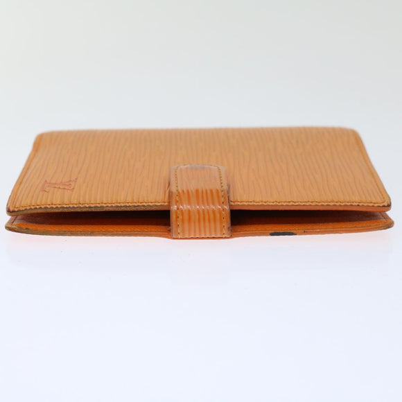LOUIS VUITTON Epi Agenda PM Day Planner Cover Orange Mandarin R2005H Auth 69174