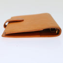 LOUIS VUITTON Epi Agenda PM Day Planner Cover Orange Mandarin R2005H Auth 69174-5