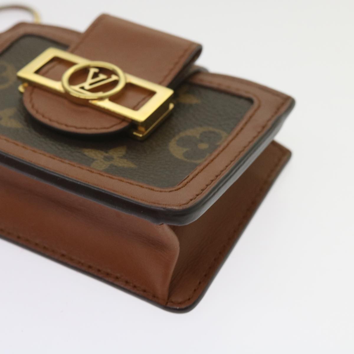 LOUIS VUITTON Monogram Reverse Dauphine Multi Cult Card Case M68751 Auth 69194A