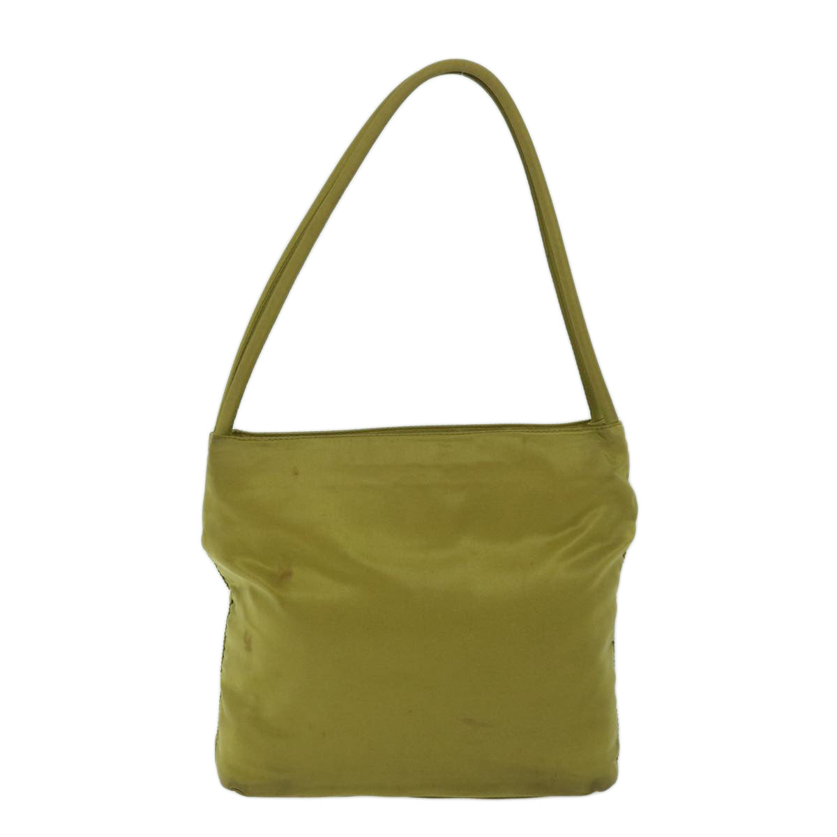 PRADA Shoulder Bag Nylon Khaki Auth 69199 - 0