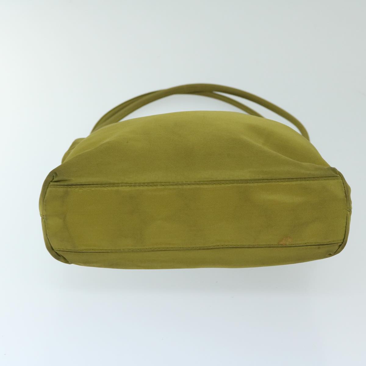PRADA Shoulder Bag Nylon Khaki Auth 69199