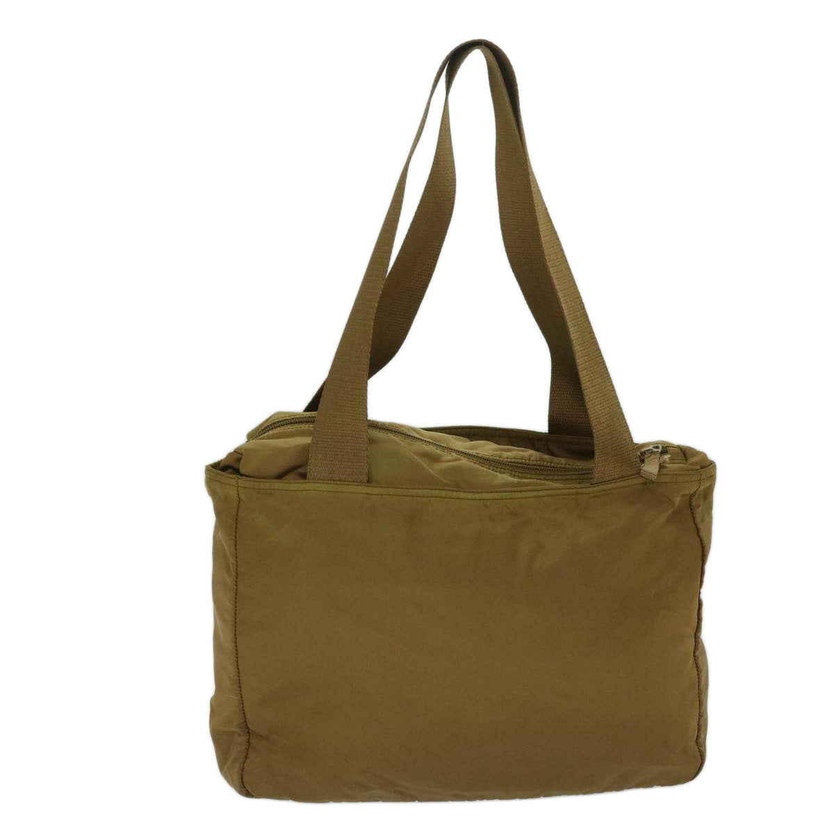 PRADA Shoulder Bag Nylon Khaki Auth 69201 - 0