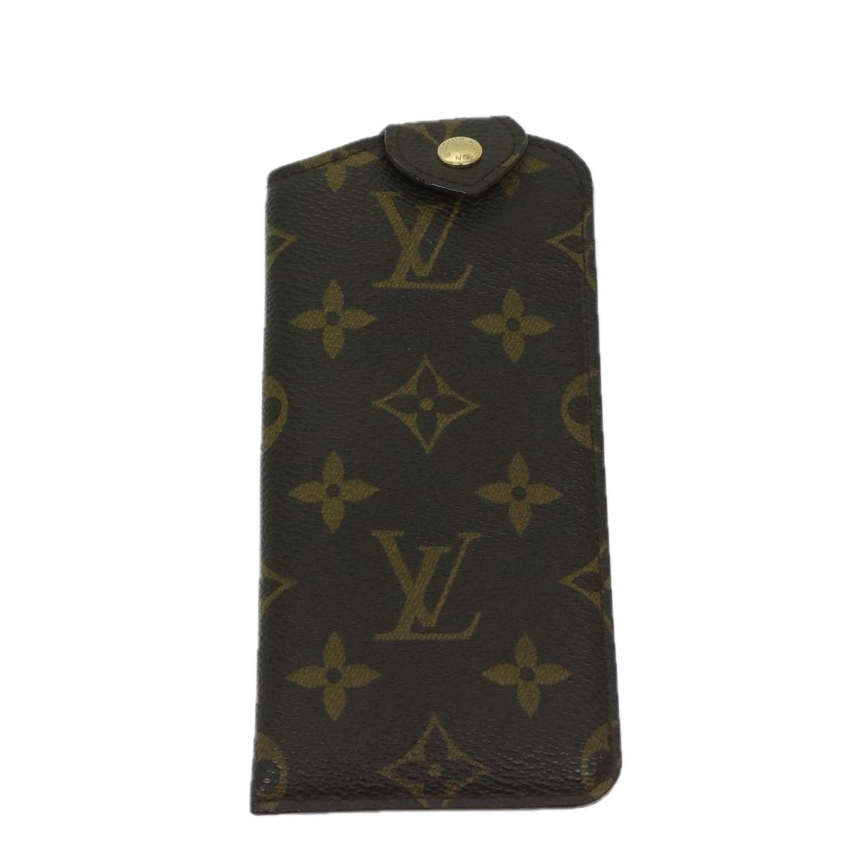 LOUIS VUITTON Monogram Etui Lunette PM Glasses Case M66545 LV Auth 69203