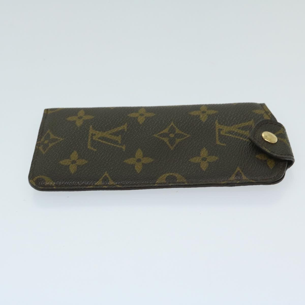 LOUIS VUITTON Monogram Etui Lunette PM Glasses Case M66545 LV Auth 69203