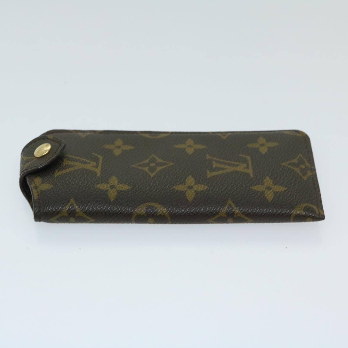 LOUIS VUITTON Monogram Etui Lunette PM Glasses Case M66545 LV Auth 69203