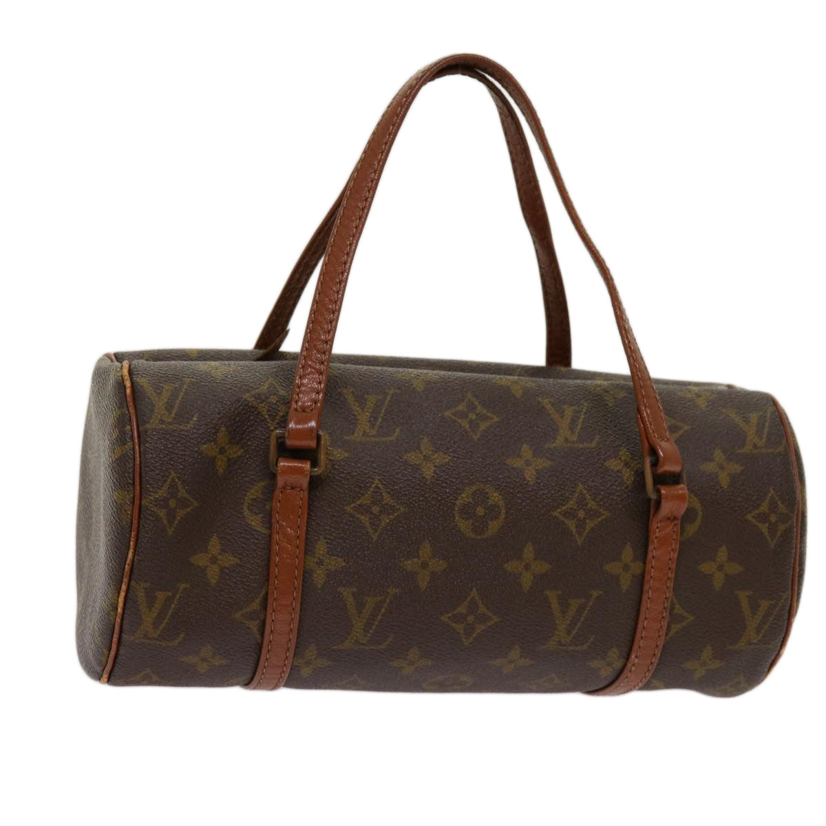 LOUIS VUITTON Monogram Papillon 26 Hand Bag M51386 LV Auth 69233