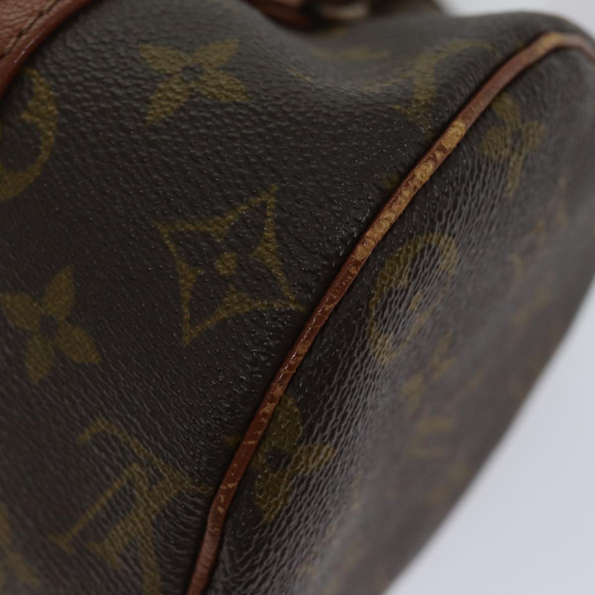 LOUIS VUITTON Monogram Papillon 26 Hand Bag M51386 LV Auth 69233