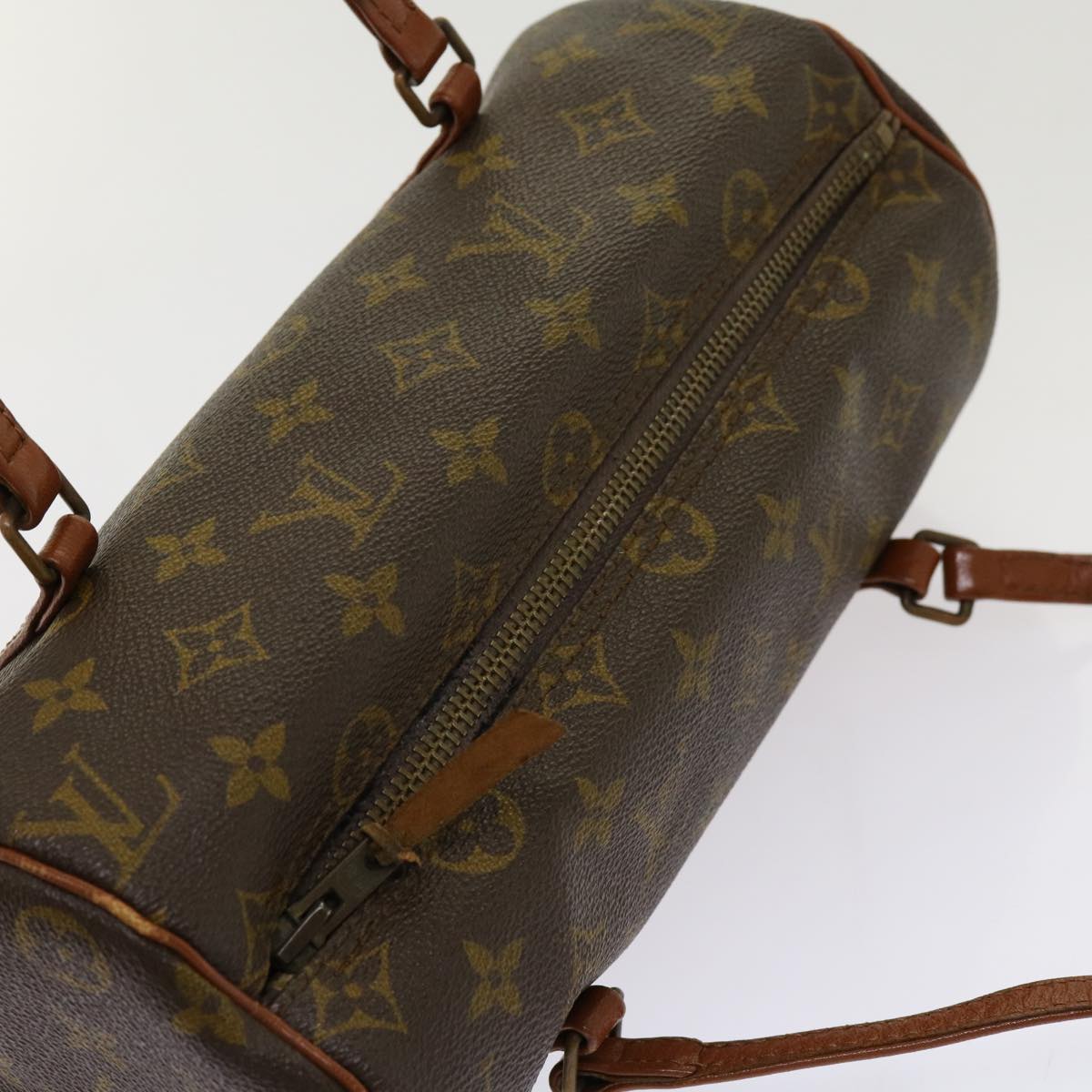 LOUIS VUITTON Monogram Papillon 26 Hand Bag M51386 LV Auth 69233