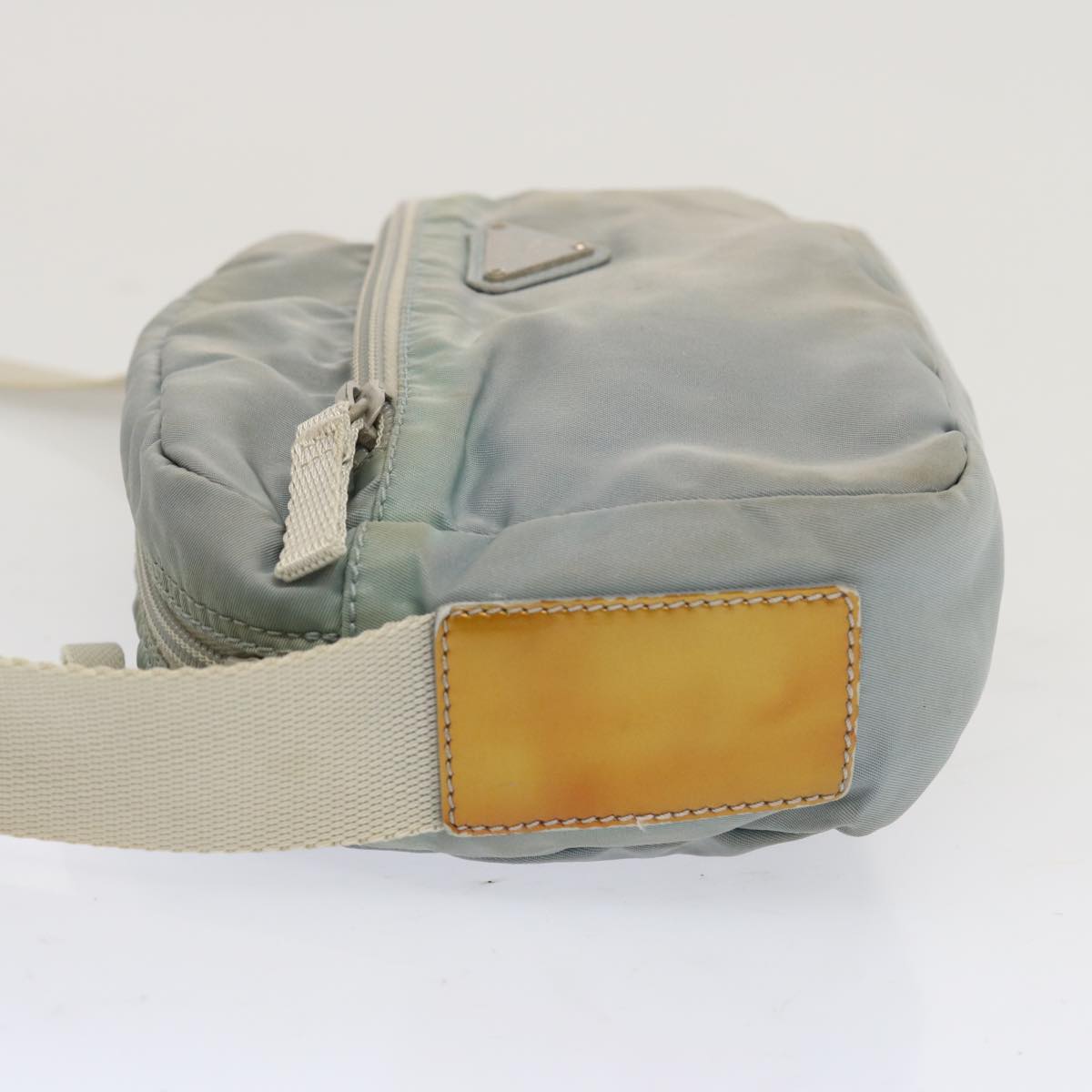 PRADA Shoulder Bag Nylon Light Blue Auth 69234
