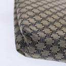 CELINE Macadam Canvas Clutch Bag Navy Auth 69236-14