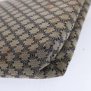 CELINE Macadam Canvas Clutch Bag Navy Auth 69236-15