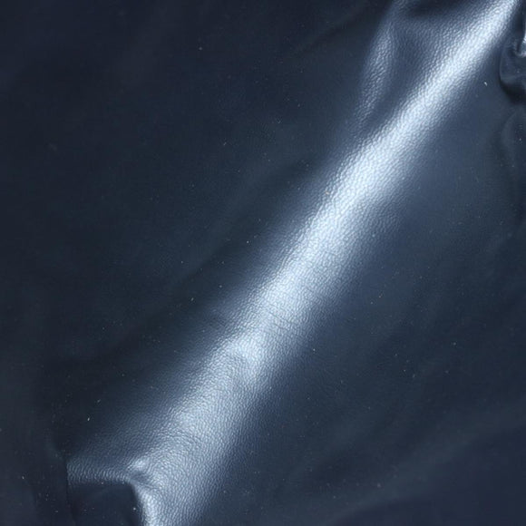 CELINE Macadam Canvas Clutch Bag Navy Auth 69236