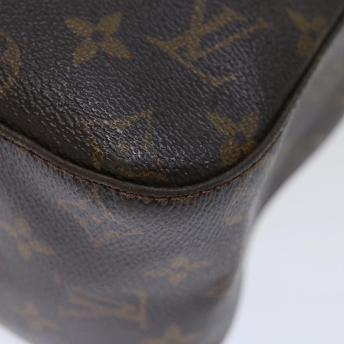 LOUIS VUITTON Monogram Looping GM Shoulder Bag M51145 LV Auth 69243