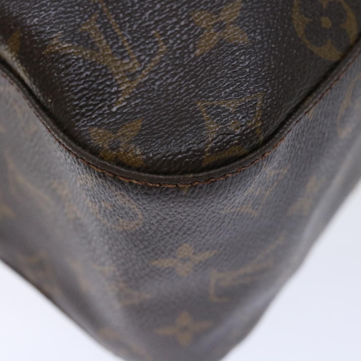 LOUIS VUITTON Monogram Looping GM Shoulder Bag M51145 LV Auth 69243