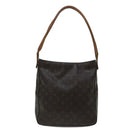 LOUIS VUITTON Monogram Looping GM Shoulder Bag M51145 LV Auth 69244-2