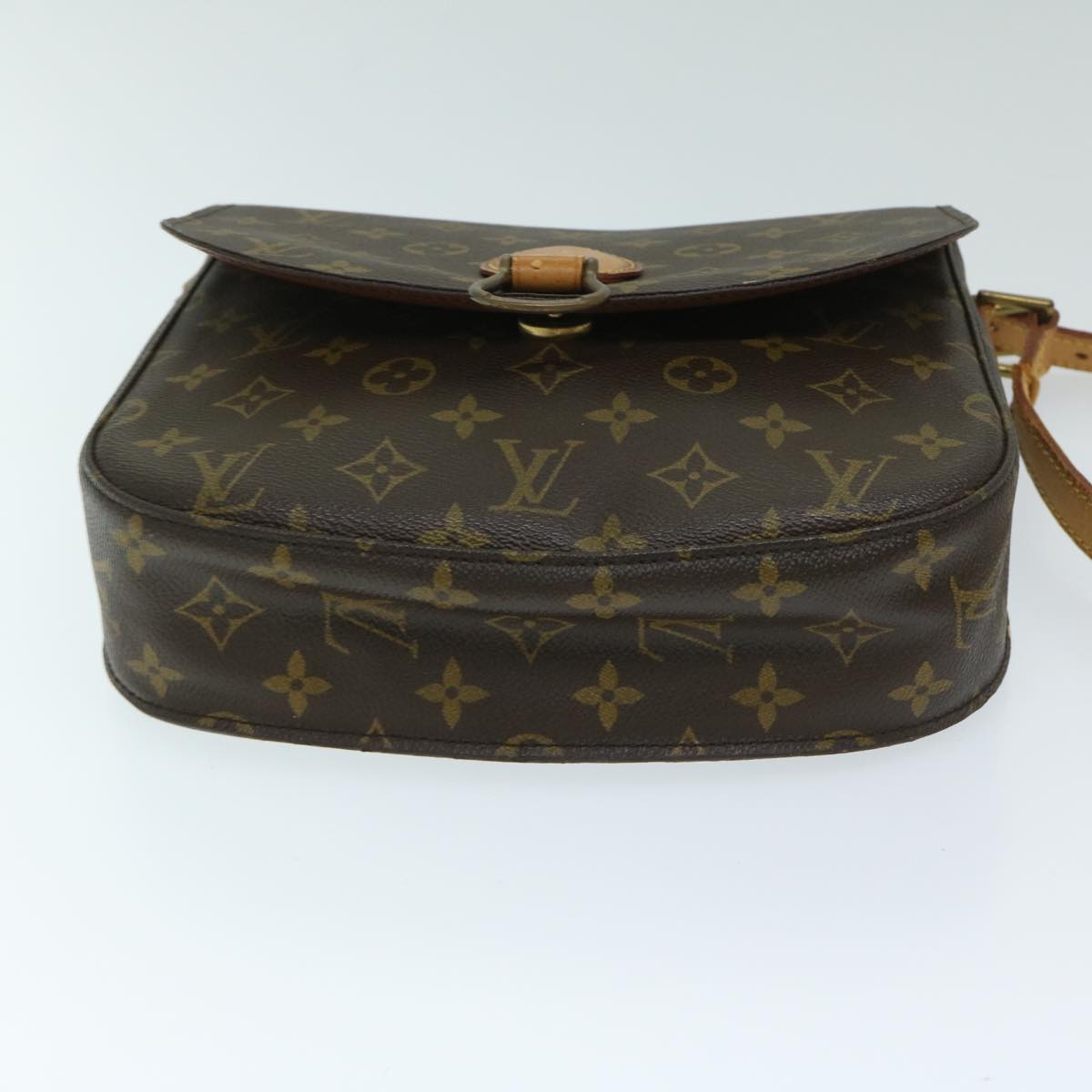 LOUIS VUITTON Monogram Saint Cloud GM Shoulder Bag M51242 LV Auth 69245