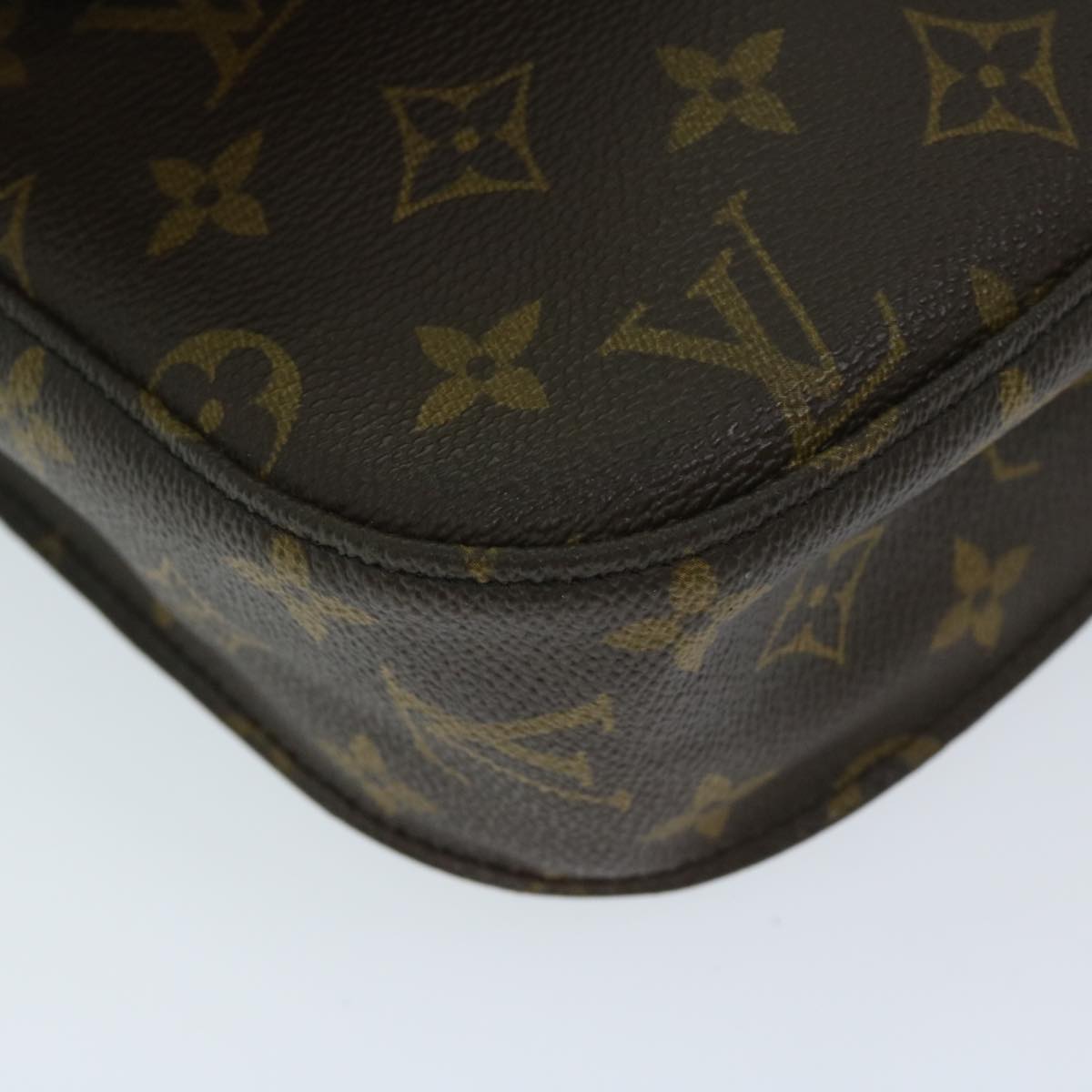 LOUIS VUITTON Monogram Saint Cloud GM Shoulder Bag M51242 LV Auth 69245