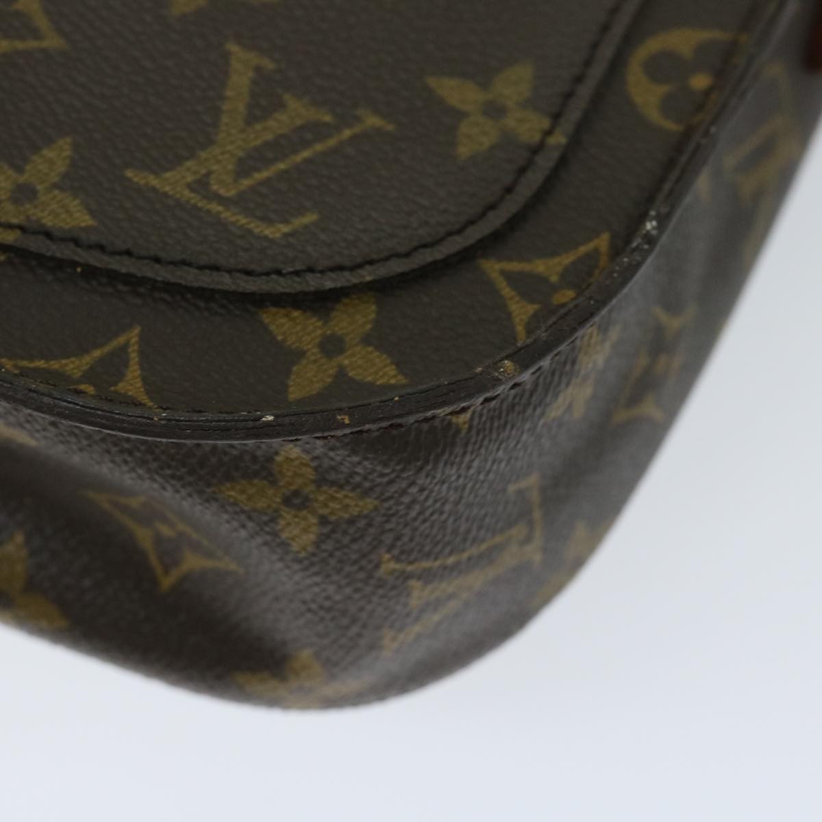 LOUIS VUITTON Monogram Saint Cloud GM Shoulder Bag M51242 LV Auth 69245