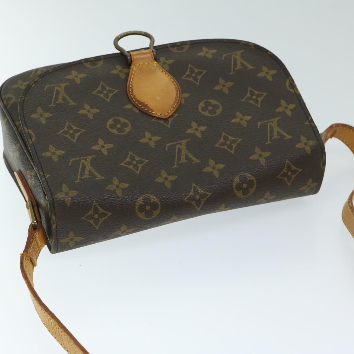 LOUIS VUITTON Monogram Saint Cloud GM Shoulder Bag M51242 LV Auth 69245