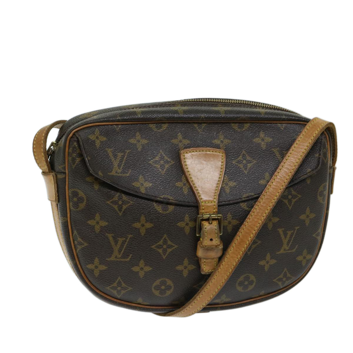 LOUIS VUITTON Monogram Jeune Fille MM Shoulder Bag M51226 LV Auth 69246