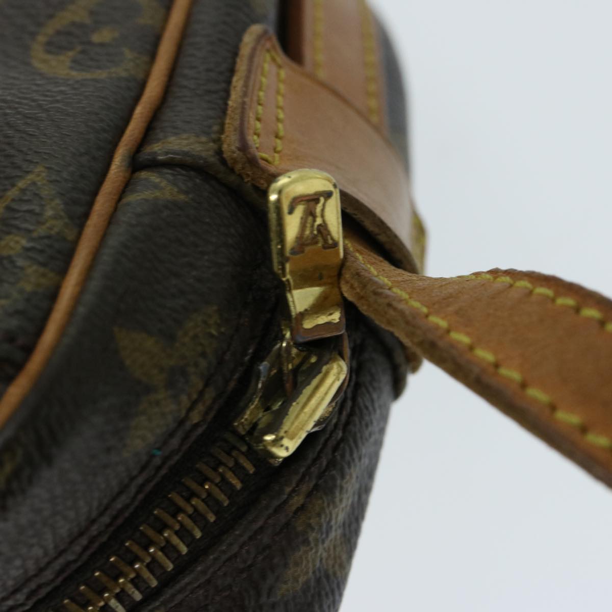 LOUIS VUITTON Monogram Jeune Fille MM Shoulder Bag M51226 LV Auth 69246