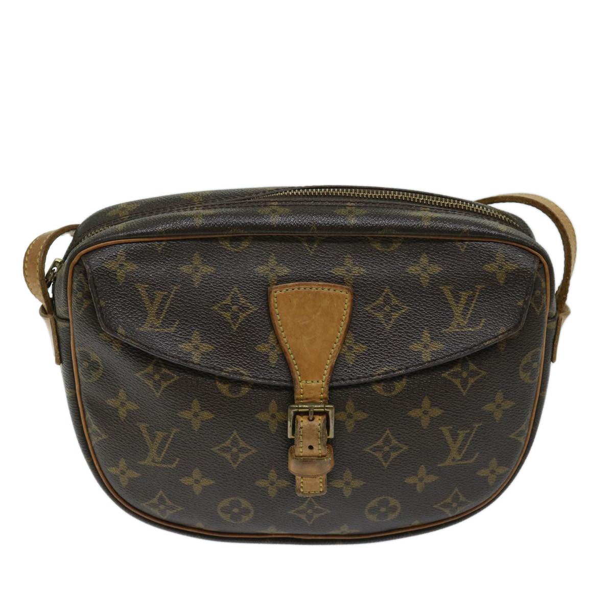 LOUIS VUITTON Monogram Jeune Fille MM Shoulder Bag M51226 LV Auth 69246