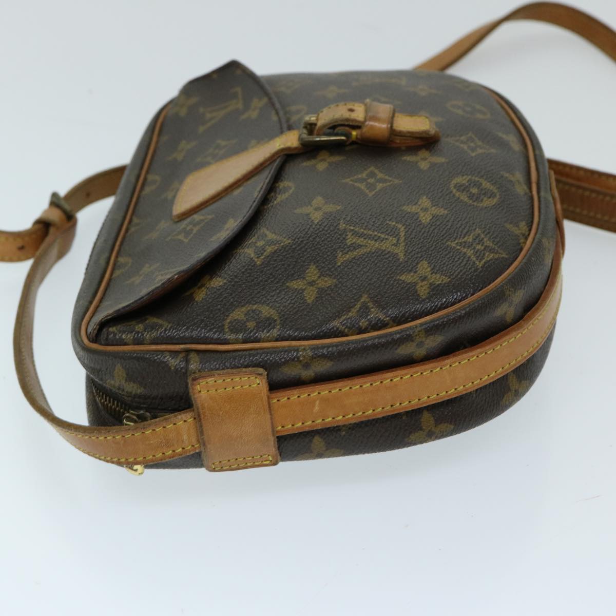 LOUIS VUITTON Monogram Jeune Fille MM Shoulder Bag M51226 LV Auth 69246