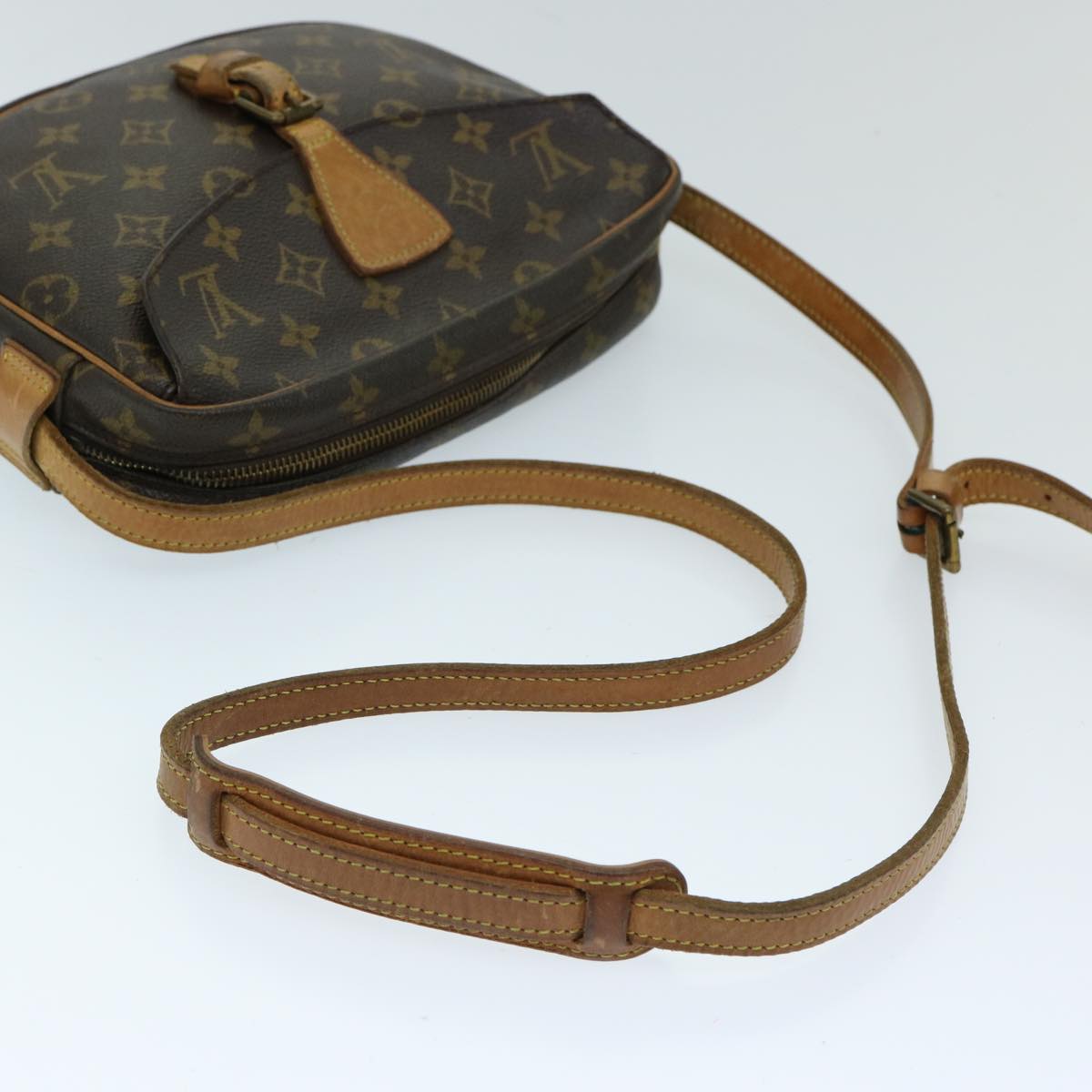 LOUIS VUITTON Monogram Jeune Fille MM Shoulder Bag M51226 LV Auth 69246