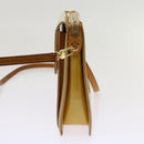 LOUIS VUITTON Monogram Vernis Motto Accessory Pouch Beige M91136 LV Auth 69248-3