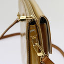 LOUIS VUITTON Monogram Vernis Motto Accessory Pouch Beige M91136 LV Auth 69248-5