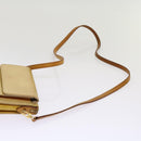 LOUIS VUITTON Monogram Vernis Motto Accessory Pouch Beige M91136 LV Auth 69248-14