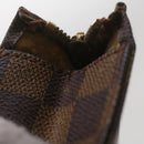 LOUIS VUITTON Damier Ebene Poche Toilette 26 Pouch N47543 LV Auth 69267-9