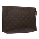 LOUIS VUITTON Monogram Poche Toilette 26 Pouch M47542 LV Auth 69268-1