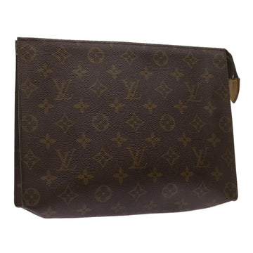 LOUIS VUITTON Monogram Poche Toilette 26 Pouch M47542 LV Auth 69268