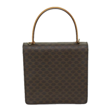 CELINE Macadam Canvas Hand Bag PVC Brown Auth 69272 - 0