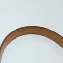 CELINE Macadam Canvas Hand Bag PVC Brown Auth 69272-8