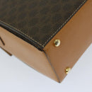 CELINE Macadam Canvas Shoulder Bag PVC Brown Auth 69278-17