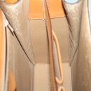 CELINE Macadam Canvas Shoulder Bag PVC Brown Auth 69278-20