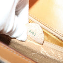 CELINE Macadam Canvas Shoulder Bag PVC Brown Auth 69278-12