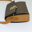 CELINE Macadam Canvas Shoulder Bag PVC Brown Auth 69278-4