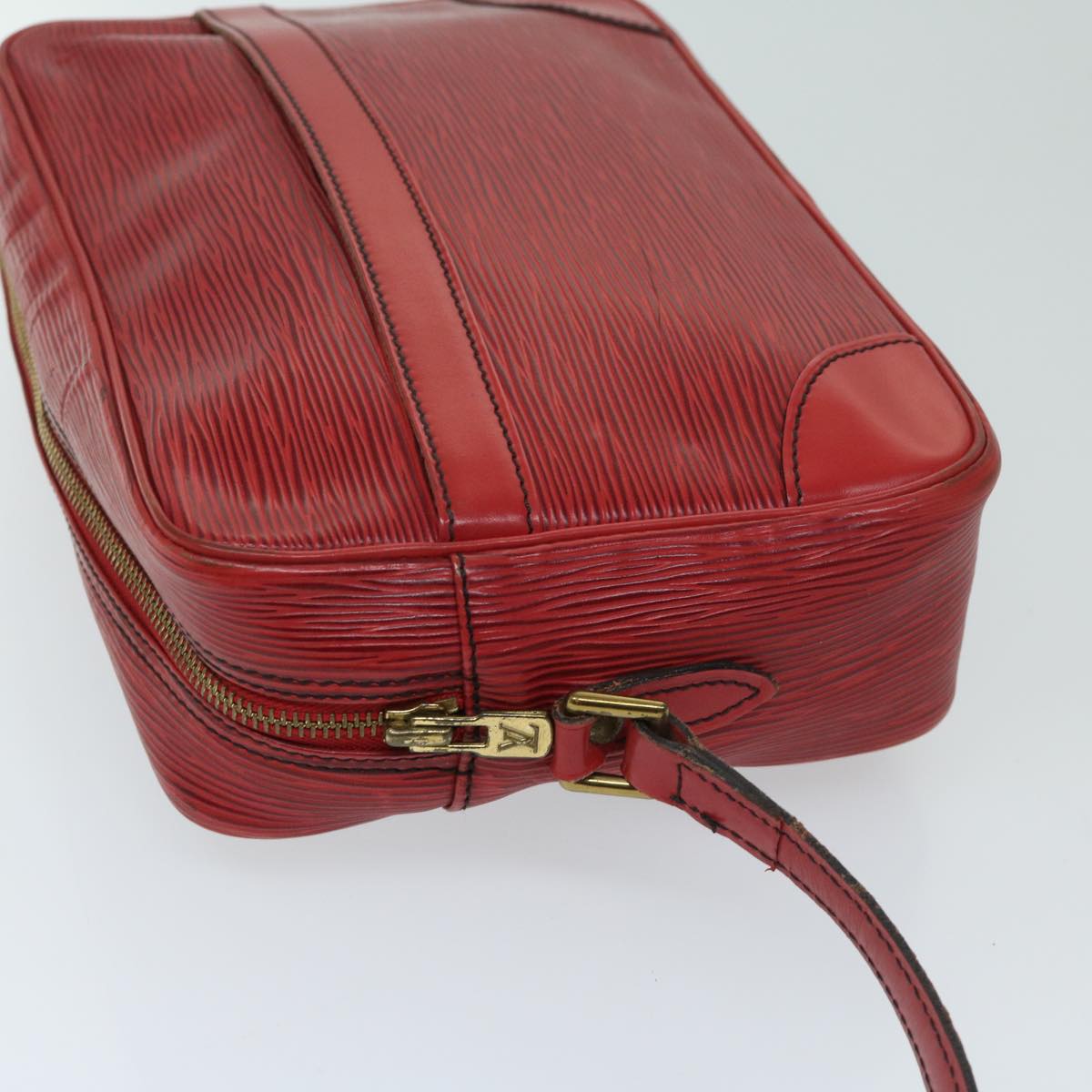 LOUIS VUITTON Epi Trocadero 27 Shoulder Bag Red M52317 LV Auth 69285