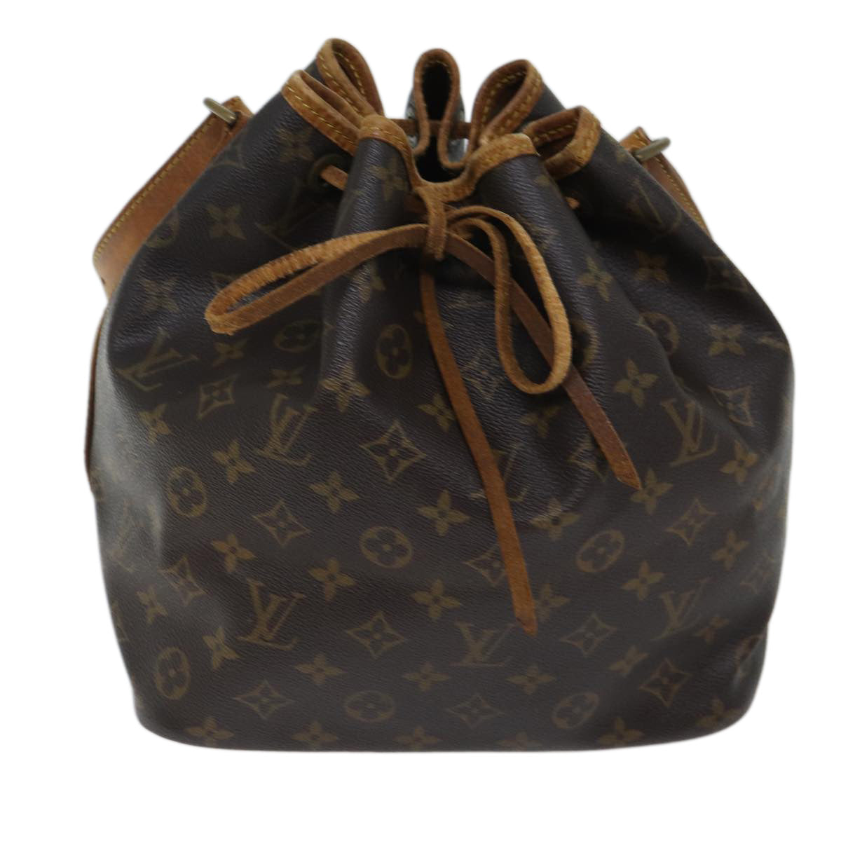 LOUIS VUITTON Monogram Petit Noe Shoulder Bag M42226 LV Auth 69308