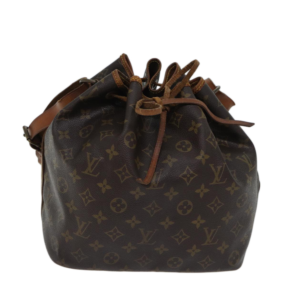 LOUIS VUITTON Monogram Petit Noe Shoulder Bag M42226 LV Auth 69309