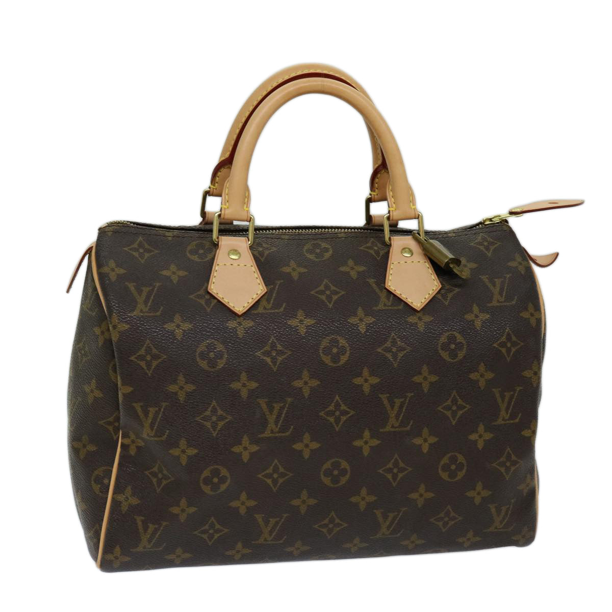 LOUIS VUITTON Monogram Speedy 30 Hand Bag M41526 LV Auth 69311A