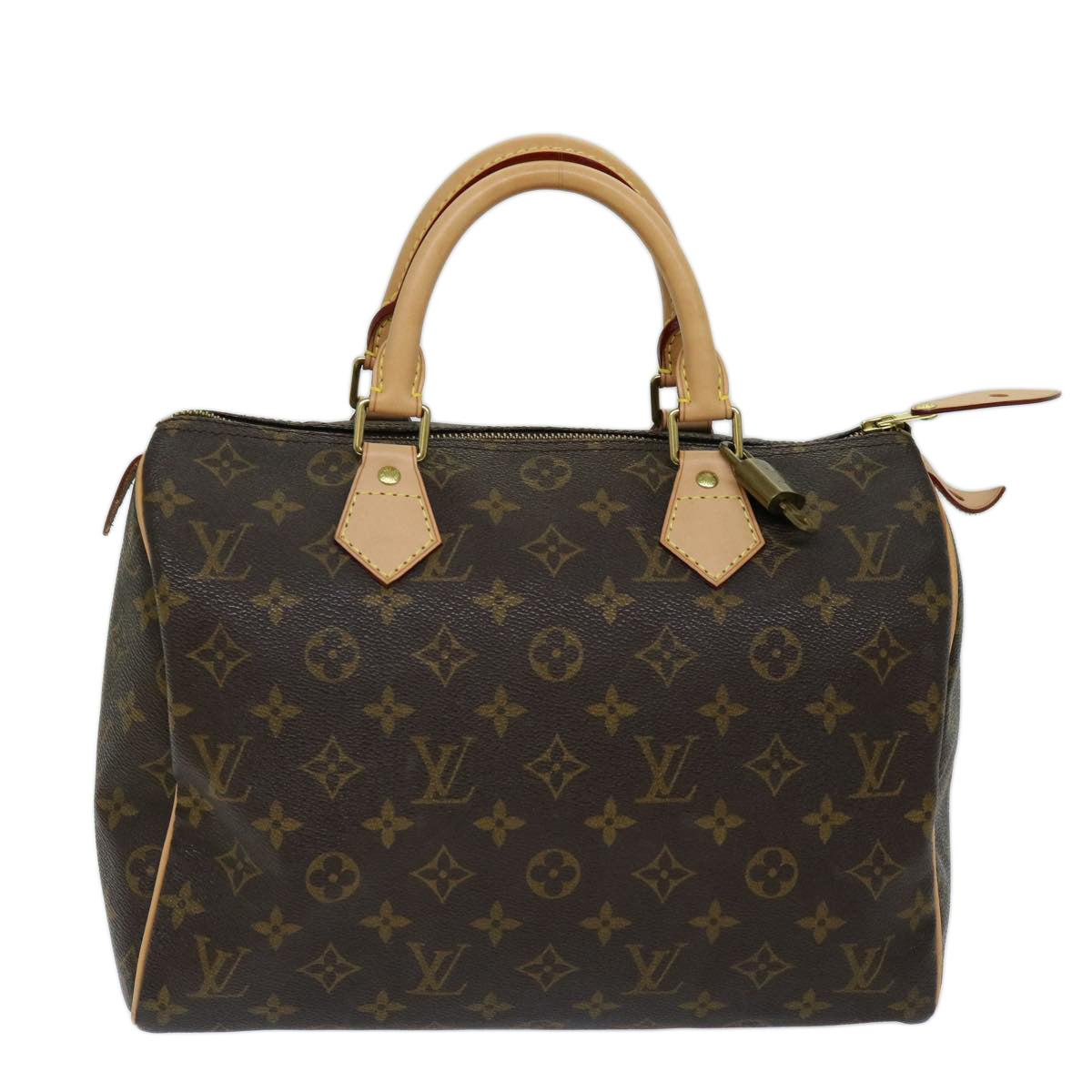 LOUIS VUITTON Monogram Speedy 30 Hand Bag M41526 LV Auth 69311A