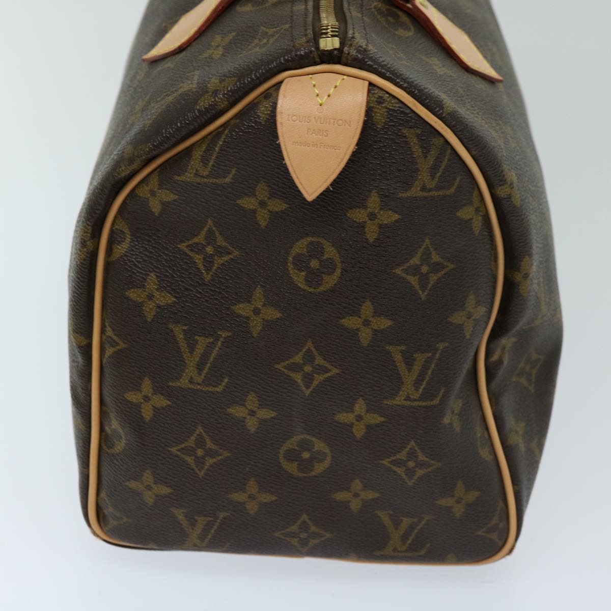 LOUIS VUITTON Monogram Speedy 30 Hand Bag M41526 LV Auth 69311A