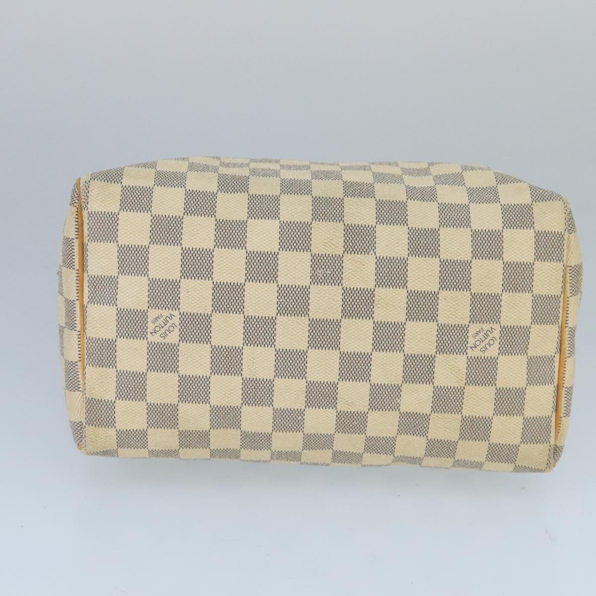 LOUIS VUITTON Damier Azur Speedy 25 Hand Bag N41534 LV Auth 69312