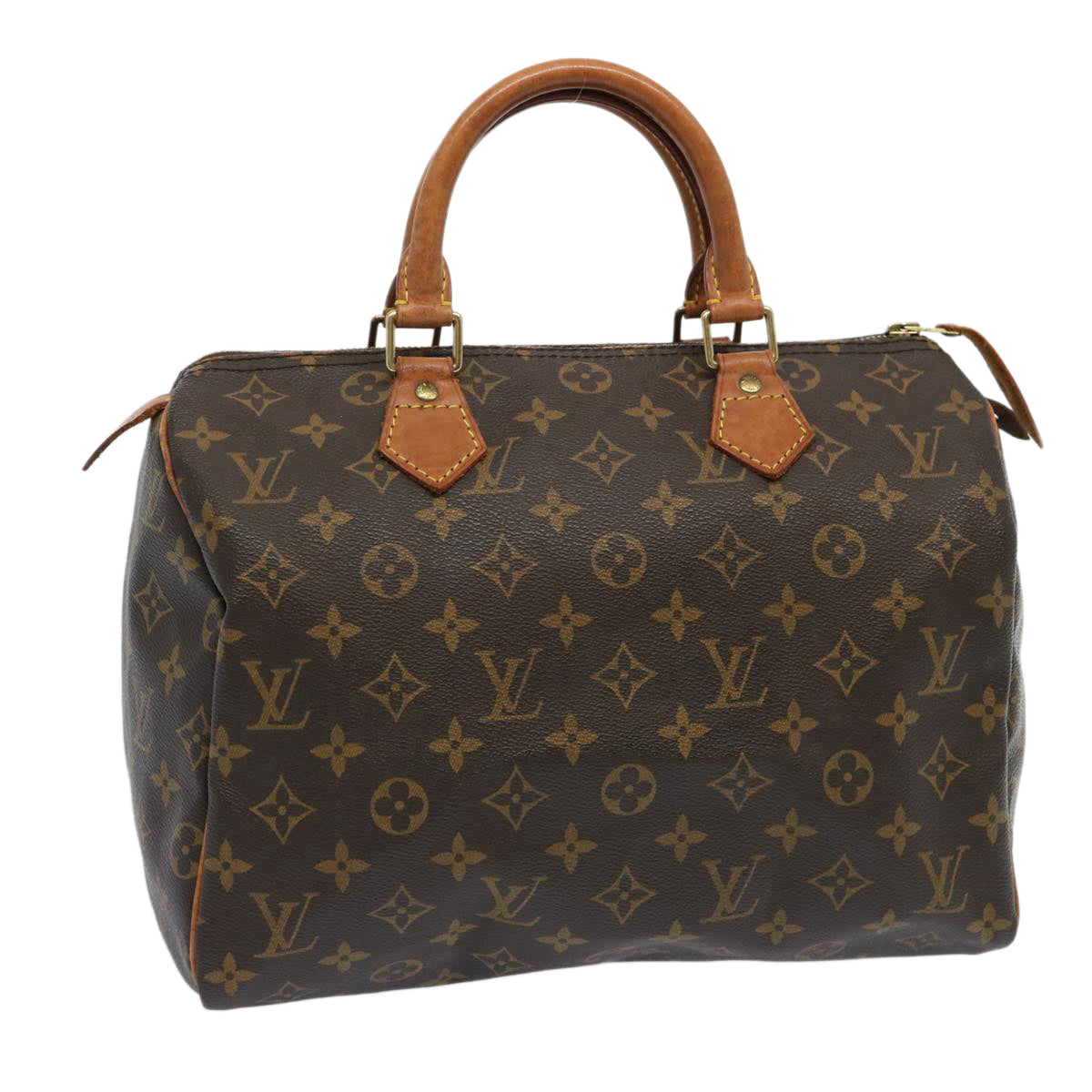 LOUIS VUITTON Monogram Speedy 30 Hand Bag M41526 LV Auth 69314