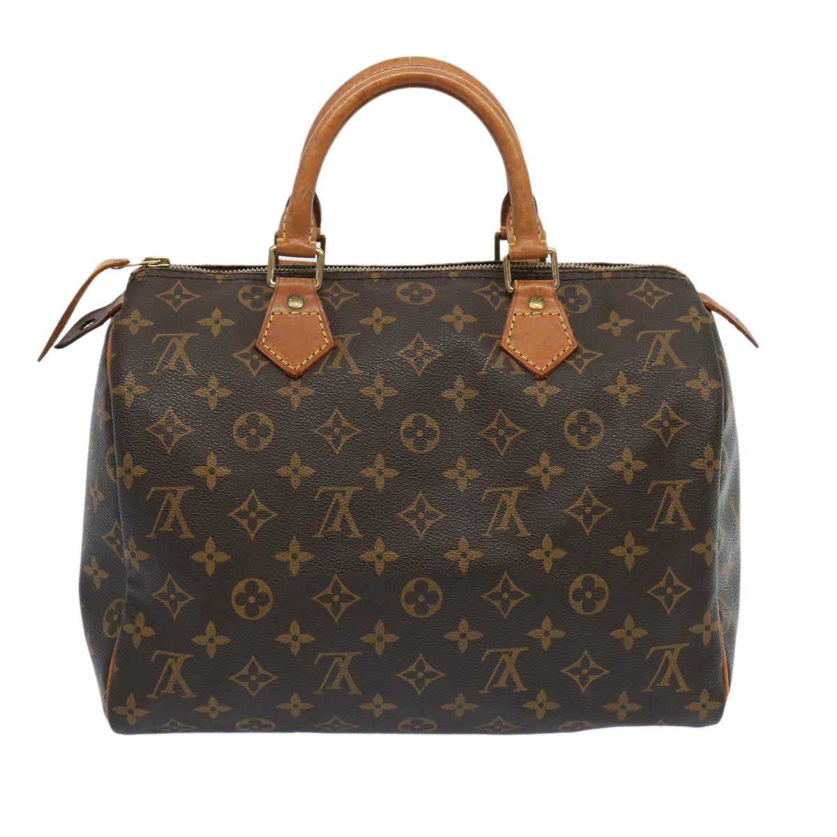 LOUIS VUITTON Monogram Speedy 30 Hand Bag M41526 LV Auth 69314